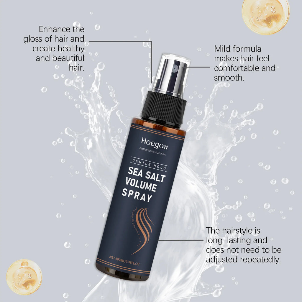 Hoegoa Volumizing Hair Spray – Strong Hold, Non-Greasy 100ml Hair Styling Spray Oasis Select