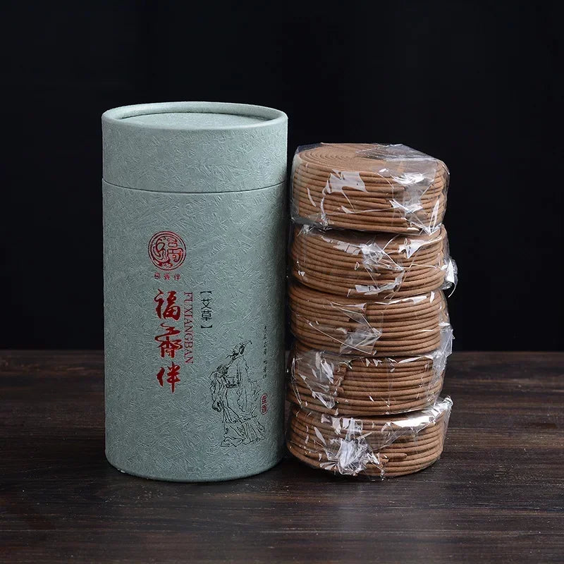 120 Discs Agarwood Sandalwood Incense Household Indoor Soothing Incense To Help Sleep Bedroom Aixiang Toilet Toilet Clean Air Oasis Select