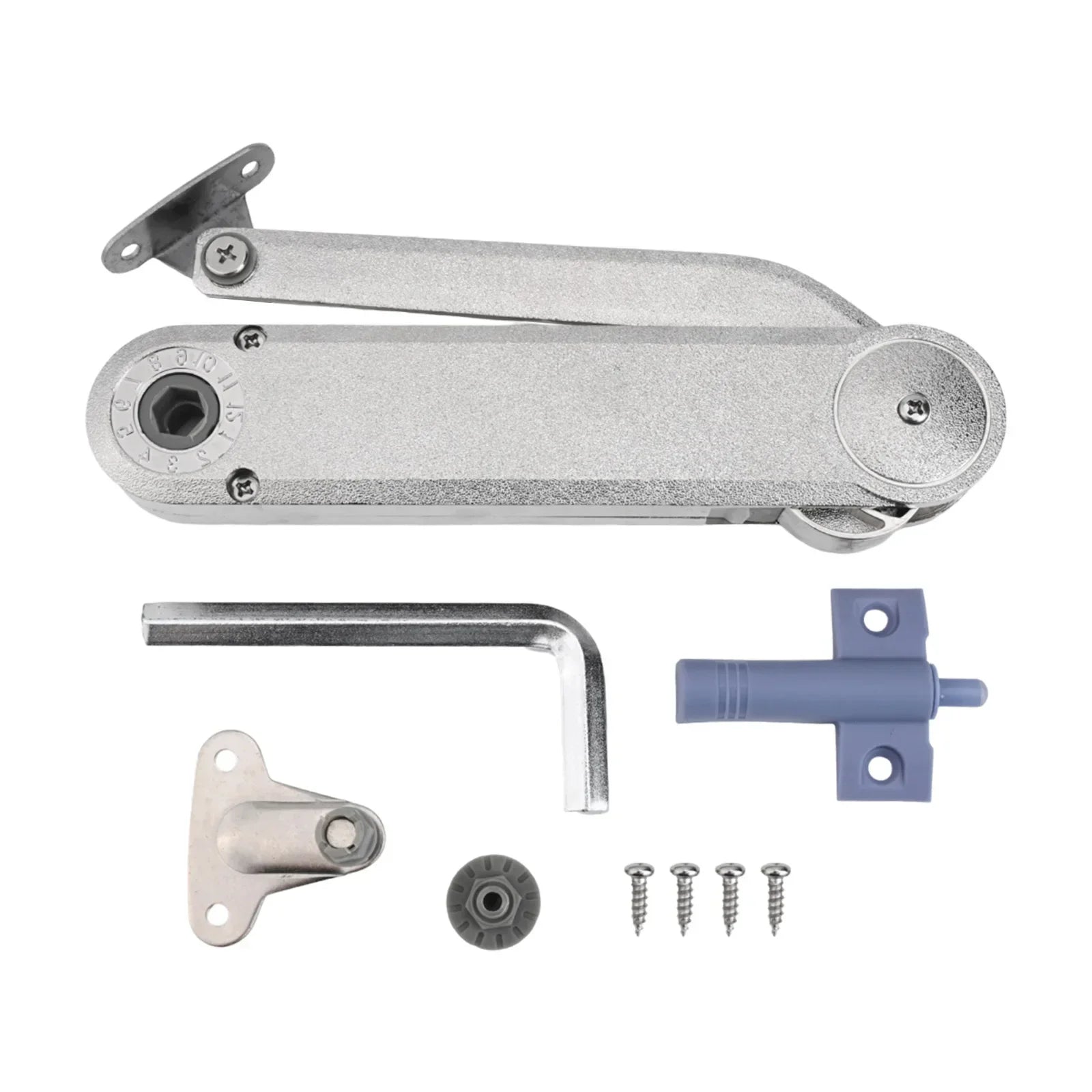 Parts Support Rod Cupboard Fittings For Wardrobe Lids Heavy Duty Replacement Sliver Zinc Alloy Cabinets Practical Oasis Select