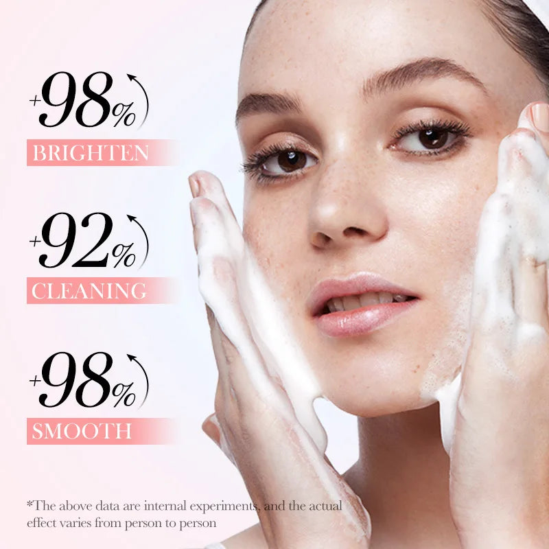 Q10 Vitamin C Facial Cleanser – Brightening Foam Face Wash Facial Foam Cleanser Oasis Select