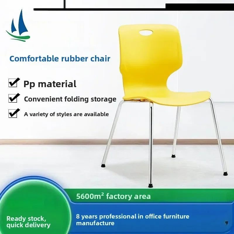 Milk tea shop cafe dining chair with backrest plastic chair office classroom training table gourd chair Oasis Select