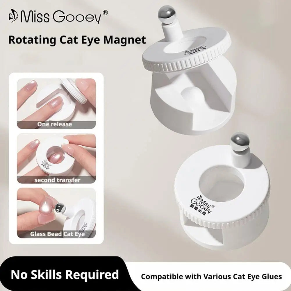 360° Rotating Cat Eye Nail Magnet Tool for Gel Manicure Nail Art Magnet Tool Oasis Select