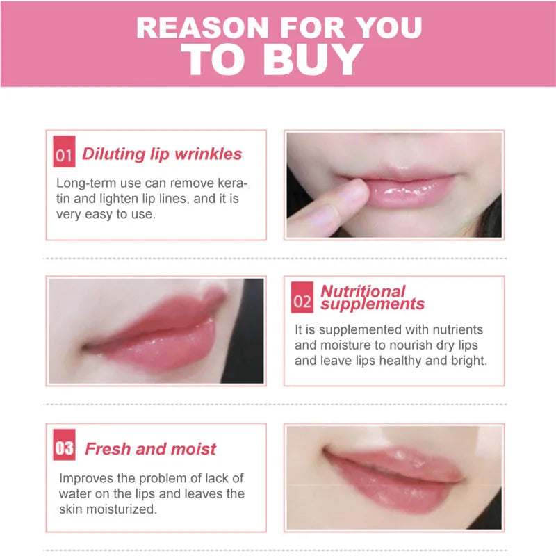 BIOAOUA Crystal Collagen Lip Mask – Plump & Moisturize Lips Collagen Lip Mask Oasis Select
