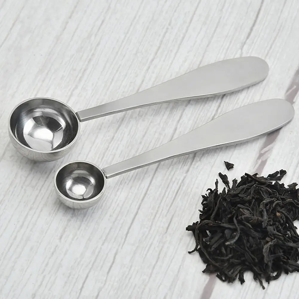 Stainless Steel Coffee Spoon Multi-functional Juice Milk Powder Tea Dessert Spoon Tableware Long Handle Stirring Spoon Oasis Select