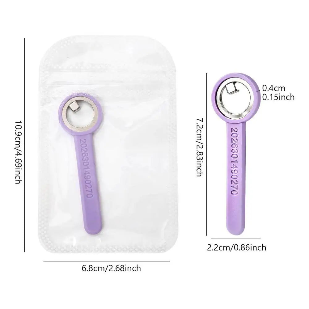 1PC Cat Eyes Nail Magnet Strong Power Ring Magnetic Tool With Handle For Cat Eyes Gel Polish DIY Nails Art Manicure Tools Oasis Select Purple