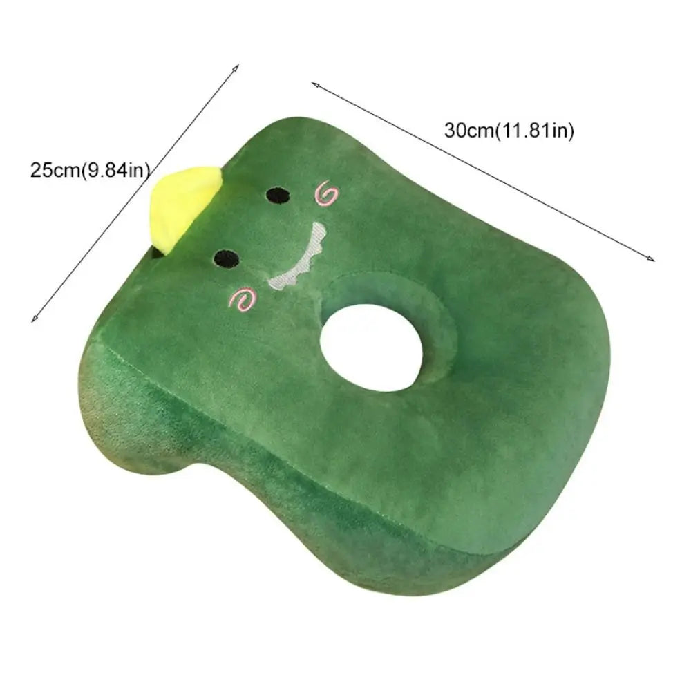 Cartoon Animal Nap Pillow – Soft Ring Desk & Travel Rest Pillow