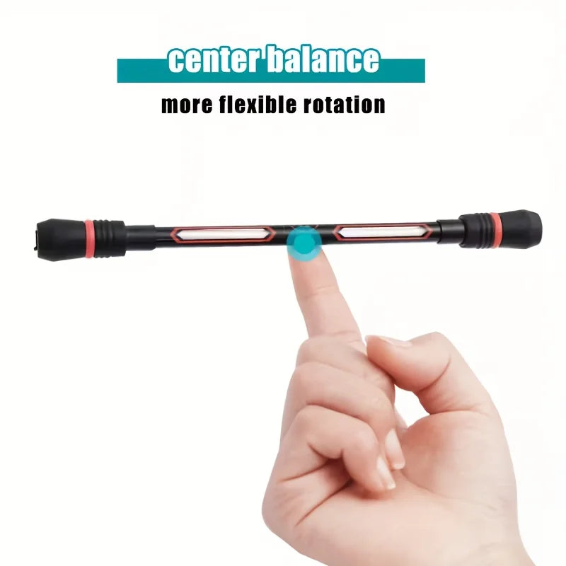 1/3pcs Cool Rotating Pencil, Flexible Hand Training, Anti Drop and Anti Slip Tape Writing Function - Balanced Rotating Pencil Oasis Select