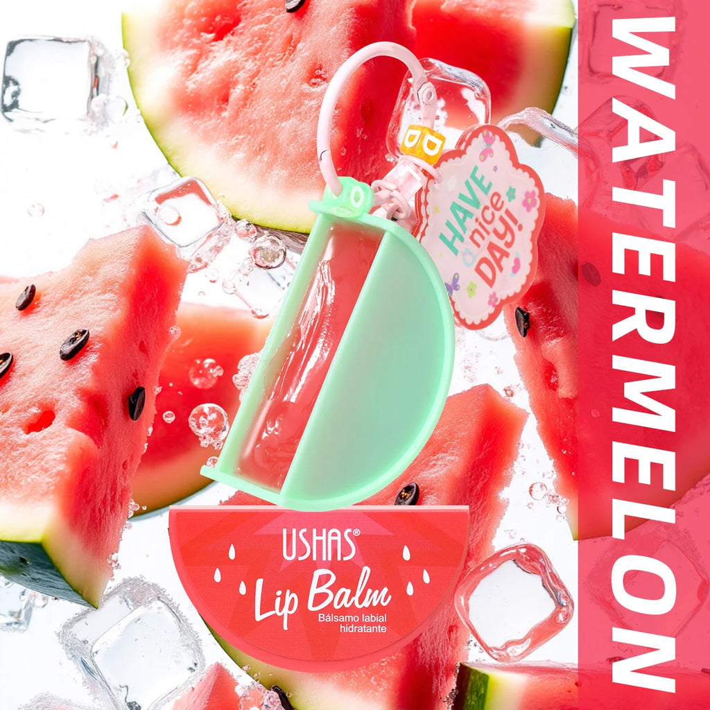 USHAS Fruit-Flavored Lip Balm | Moisturizing Charm Design