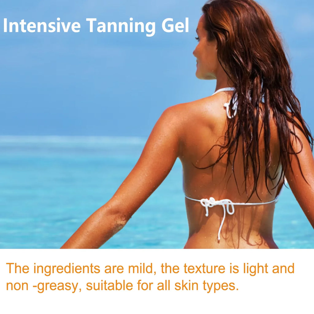 OceAura Intensive Tanning Gel – Self Tanner & Bronzer Self Tanning Gel Oasis Select