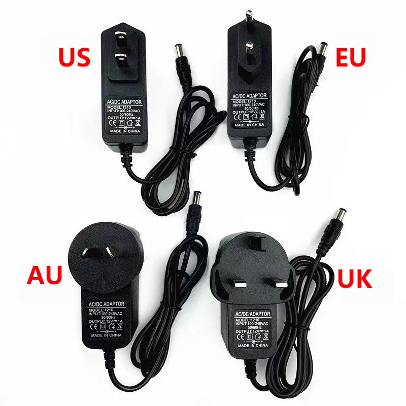 Transformer AC 220V 110V TO DC 12V 1A 2A 3A 5A 6A 8A 10A Transformer AC DC 220 V 110 V TO 12 V For LED Strip Light Bar Tube Lamp Oasis Select