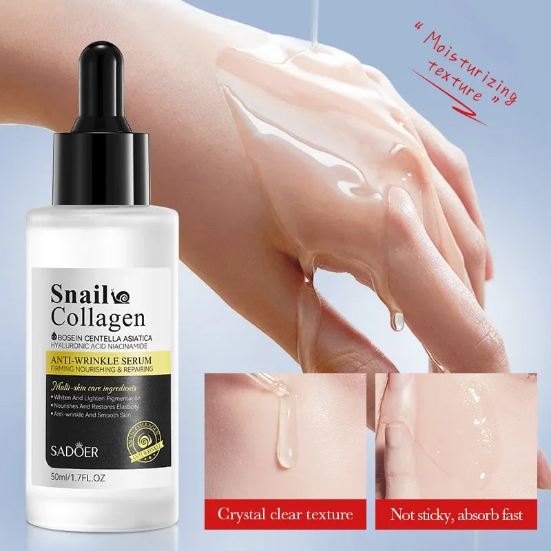 BIOAOUA Collagen Hyaluronic Acid Face Serum – Anti-Aging