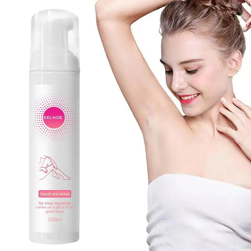 New 30ml/100ml Hair Removal Foam Cream Mousse Spray Body Removal Pain Hair No Irritating Convenient Not Spray Harm Bikini Oasis Select