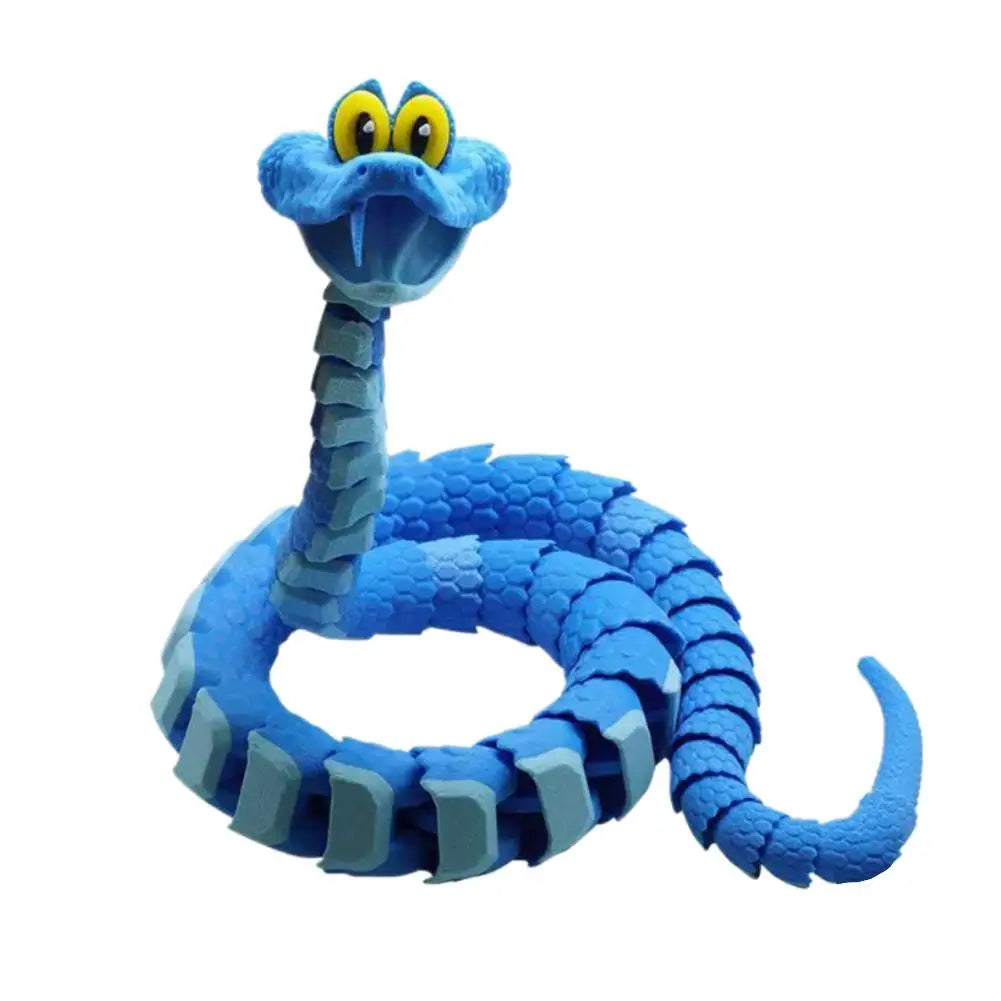 Flexible Anime Snake Fidget Toy 40cm | Bendable Desk Decor