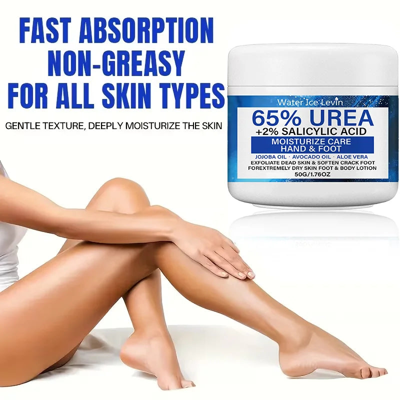 Urea & Salicylic Acid Foot Cream – Dry & Cracked Heel Repair Foot Cream Oasis Select