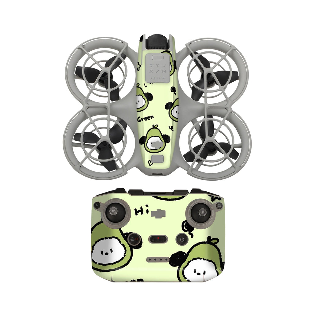 Sunnylife Is Suitable For DJI NEO Stickers PVC Body Remote Control Scratch Resistant Protective Film Accessories Oasis Select 8