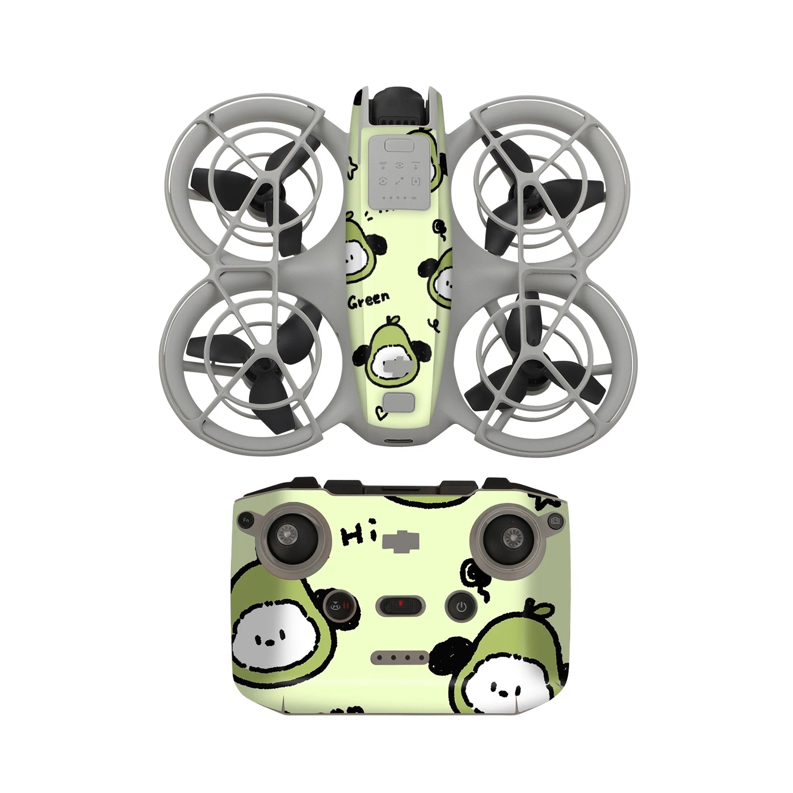 Sunnylife Is Suitable For DJI NEO Stickers PVC Body Remote Control Scratch Resistant Protective Film Accessories Oasis Select 8