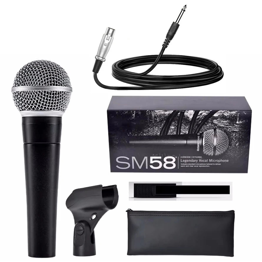 AyeBeau Wired Dynamic Karaoke Microphone | PC & Live Streaming