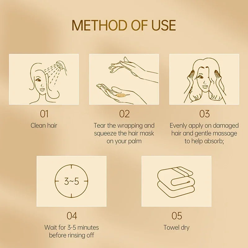 PURC Keratin Hair Mask – Repair Split Ends & Deep Moisturize Keratin Hair Mask Oasis Select