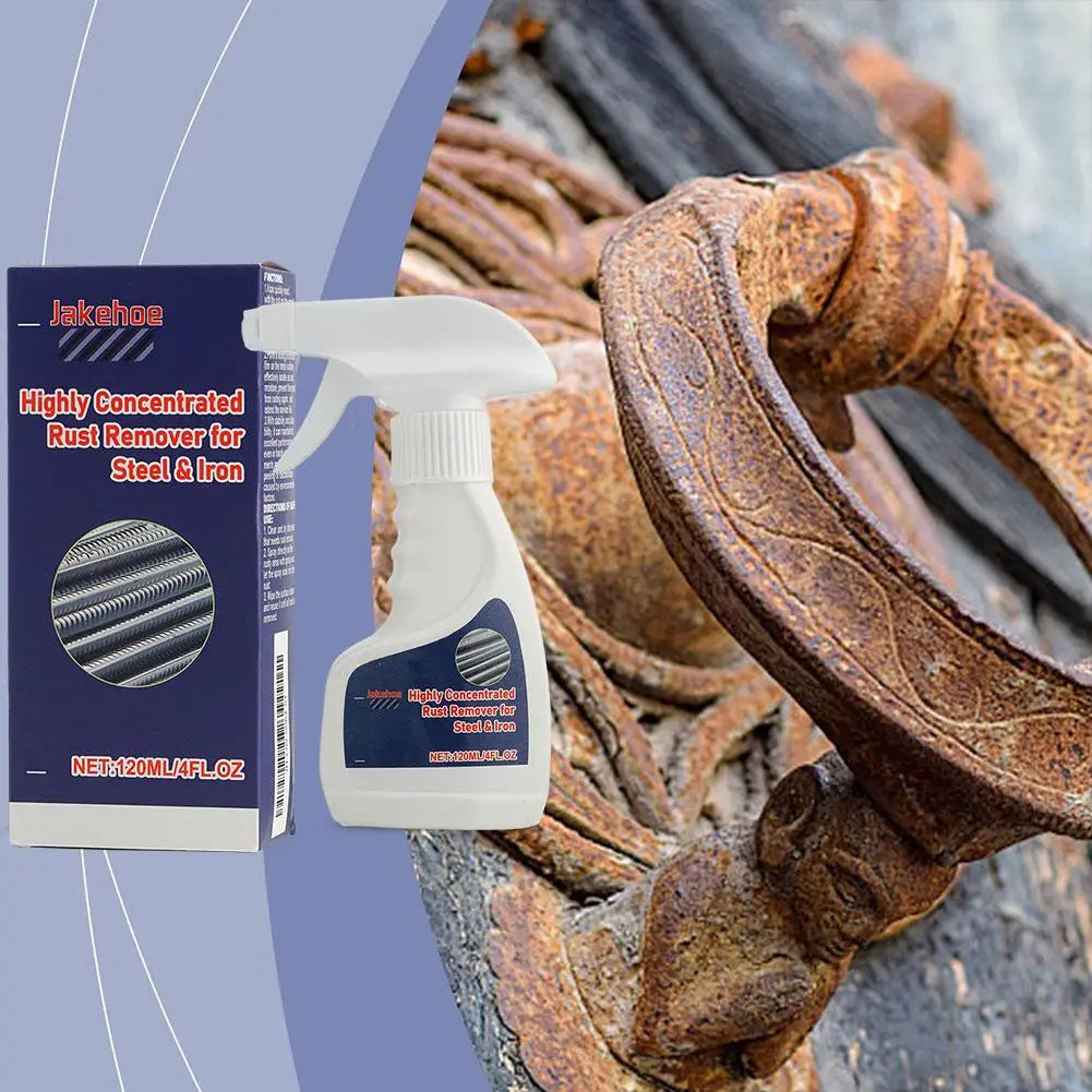 120ml Rust Remover For Stainless Steel Rust Remover Dissolver Fast Rust Removal Powerful Metal Rust Remover Car Maintenance Oasis Select
