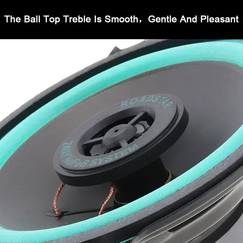 4/5/6.5 Inch Car Speakers Coaxial Subwoofer Universal Automotive Audio HiFi Music Full Range Frequency Car Stereo Speaker Oasis Select