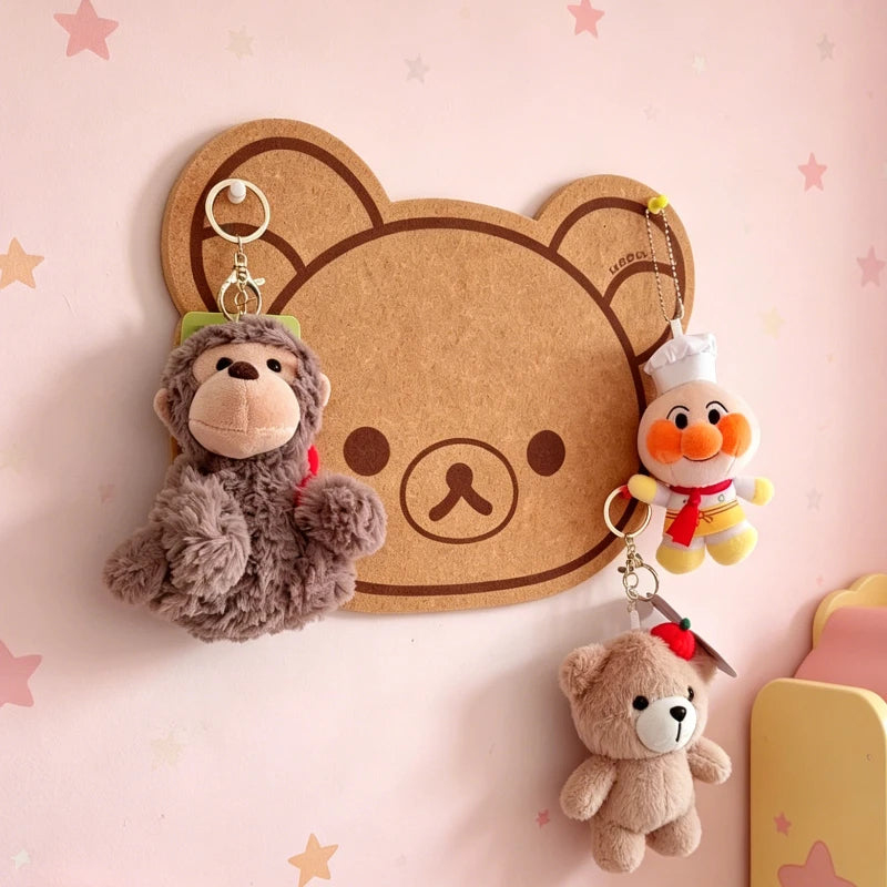 Cartoon Felt Board Home Decor Wall Decor Panel Felt Posters on The Wall Bear Wall Sticker Rilakkumas Children's Room Decorating Oasis Select