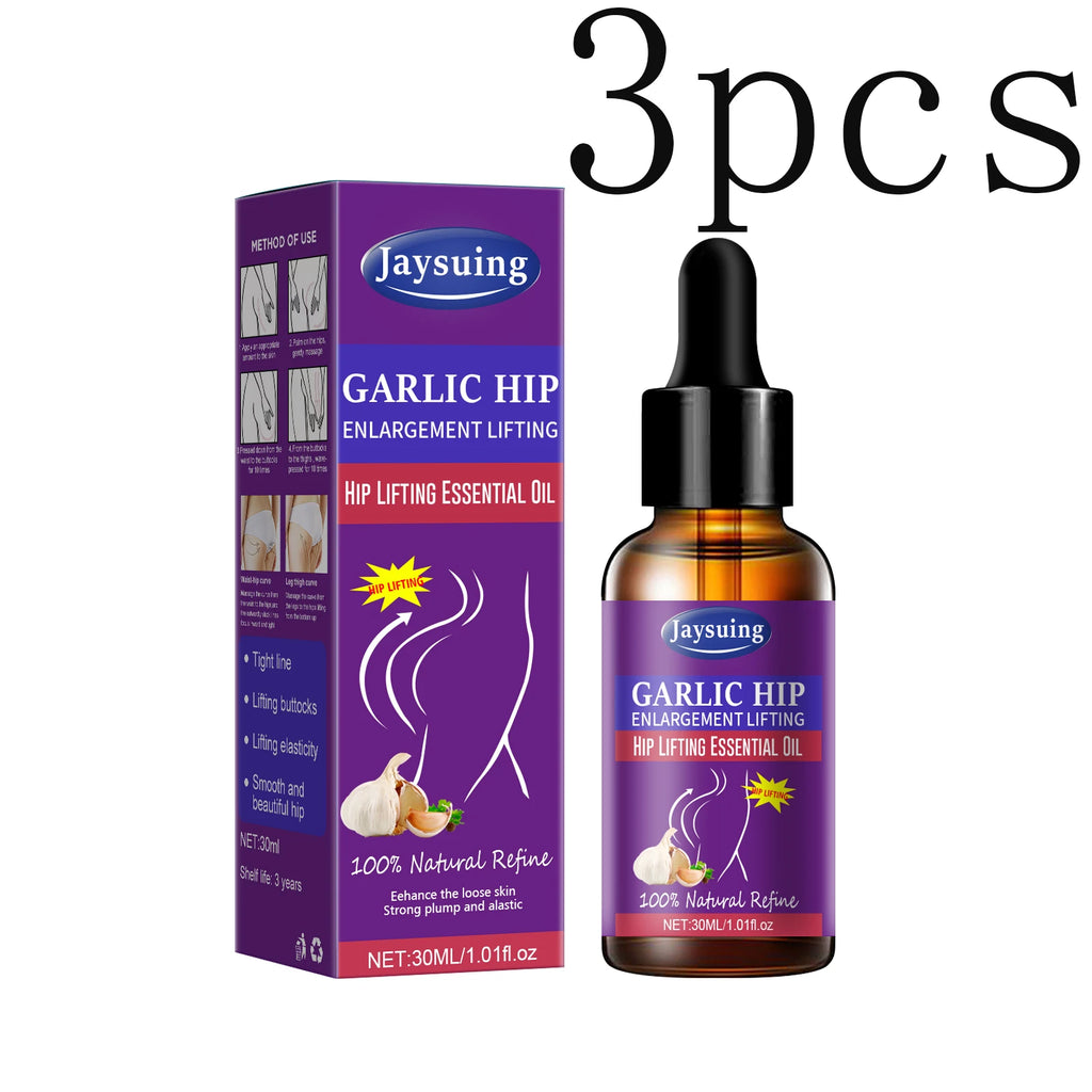 Hip Lifting Garlic Massage Oil – Firms, Tones & Hydrates Body Firming Oil Oasis Select 3pcs Other