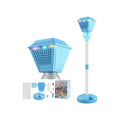 Electric Street Lamp Bubble Machine with LED Lights & Sound Bubble Machine Toy Oasis Select Blue One Size
