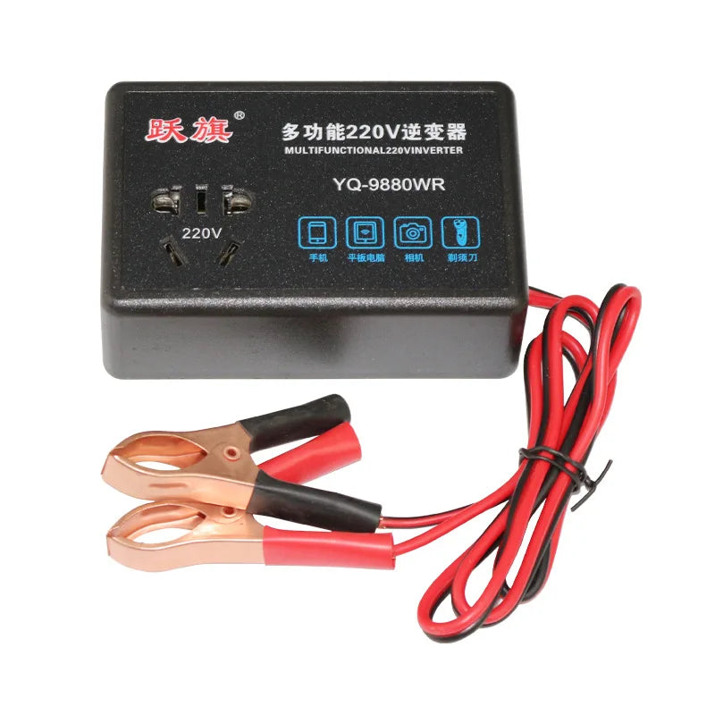 1Pcs 12V/24V To 110V/220V Car Converter Multi-functional Car Power Inverter With USB Port Automotive Charging Charger For Car Oasis Select 12V24V To 220V