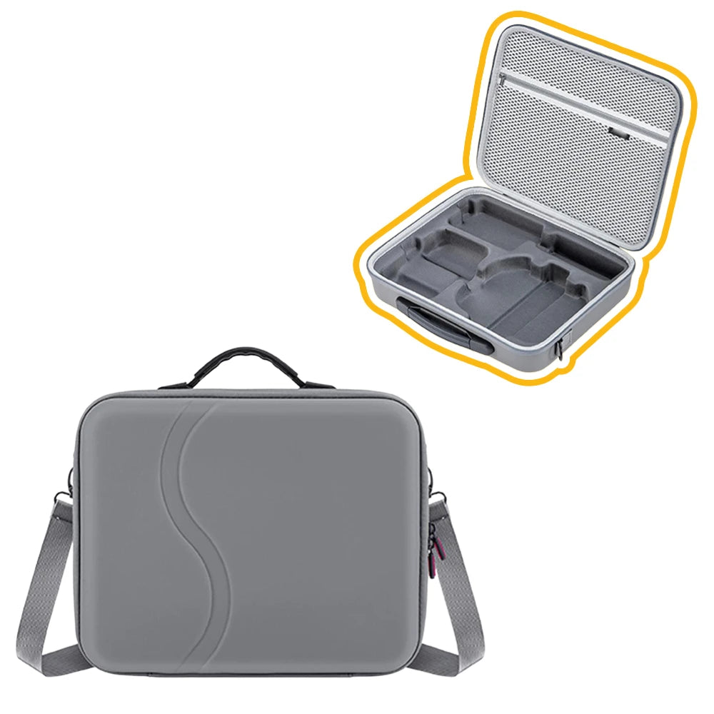 For DJI Neo 2 Drone PU Storage Bag Portable Travel Shoulder Case Shock Absorbing Large Capacity Organiser Preferred Bag Oasis Select 02