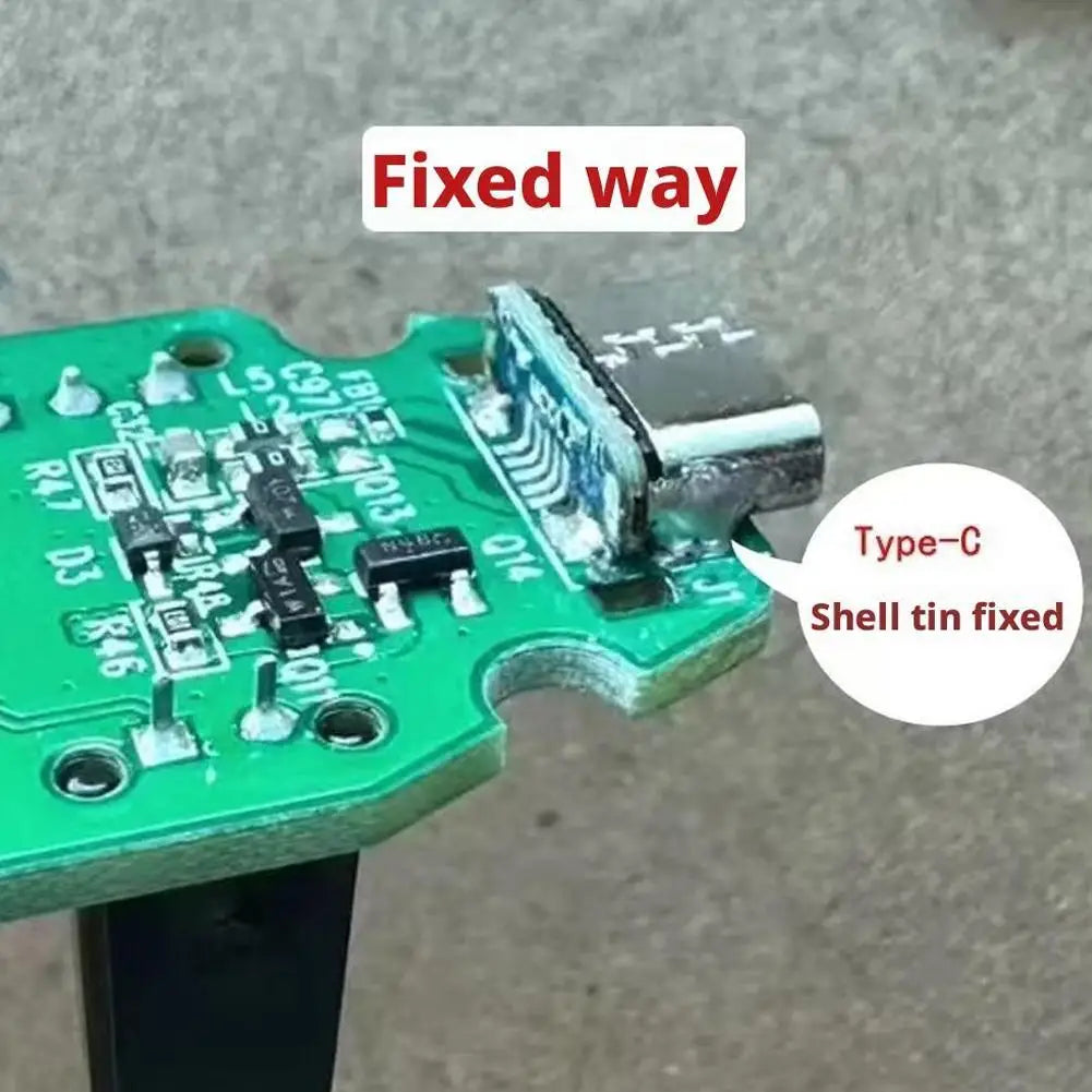 MicroUSB to USB-C Adapter Board – DIY Port Upgrade Module USB Adapter Board Oasis Select