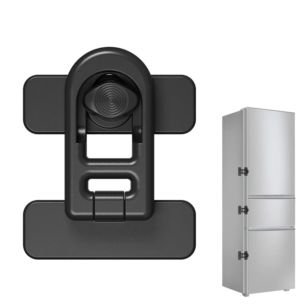 Refrigerator Door Lock For Kids Child Safety Freezer Oven Cabinet Baby Proofing Lock Adhesive Keyless Fridge Lock Security Oasis Select