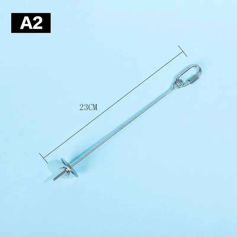 Stainless Steel Parrot Fruit & Veggie Feeding Fork | Bird Cage