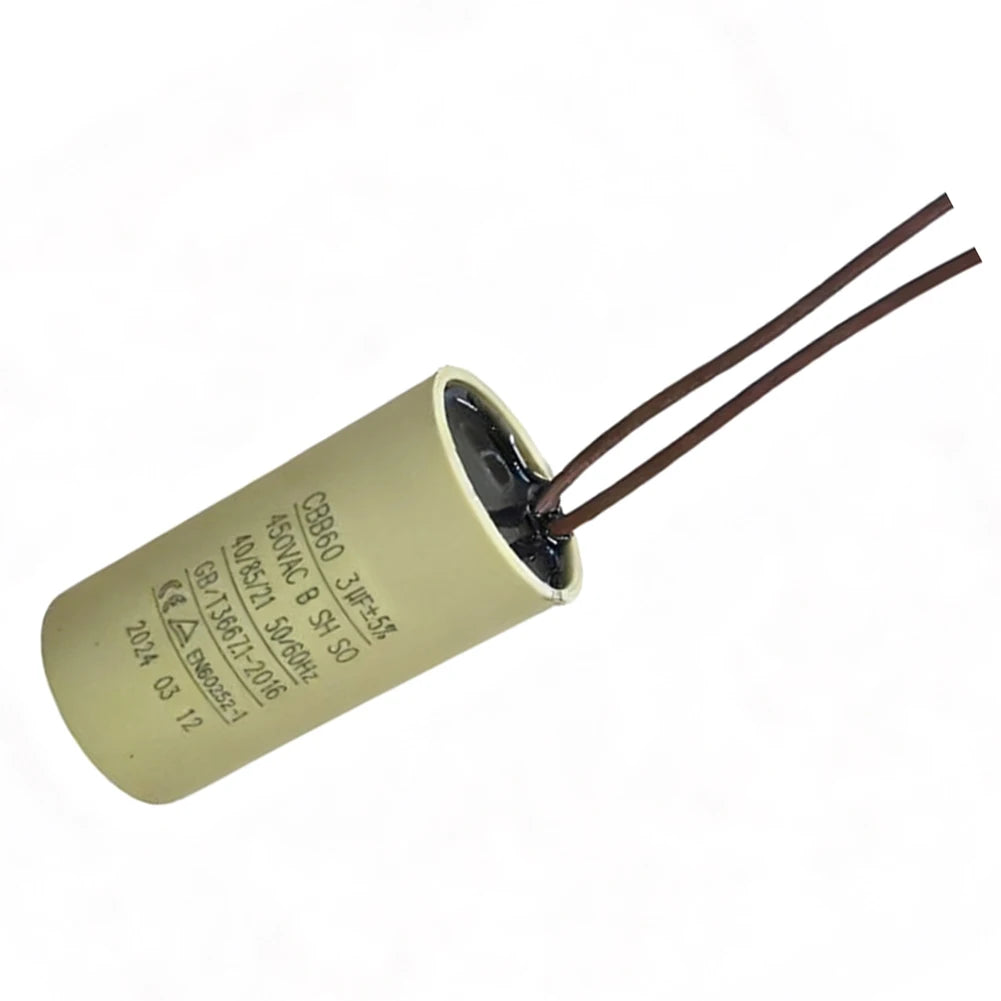 CBB60 Capacitor For Circulating Water Pump Hanging Fireplace 2.5uF Capacitor For Air Compressors Pressure Washers Oasis Select