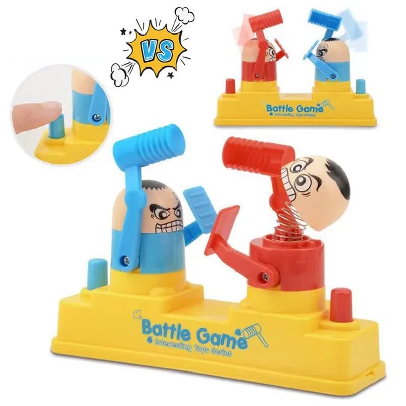 1pc Funny Prank Battle Game Toy | Antistress Interactive Tabletop Game for Pool Party, Practical Joke Gift Stress Reliever Toys Oasis Select