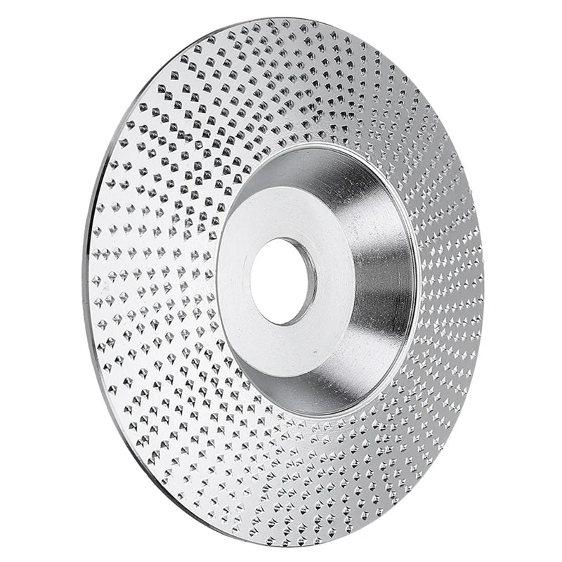 JUSTINLAU 16mm 5/8" Bore Extreme Shaping Disc Tungsten Carbide Wood Sanding Carving Tool Abrasive Disc Tools for Angle Grinder Oasis Select