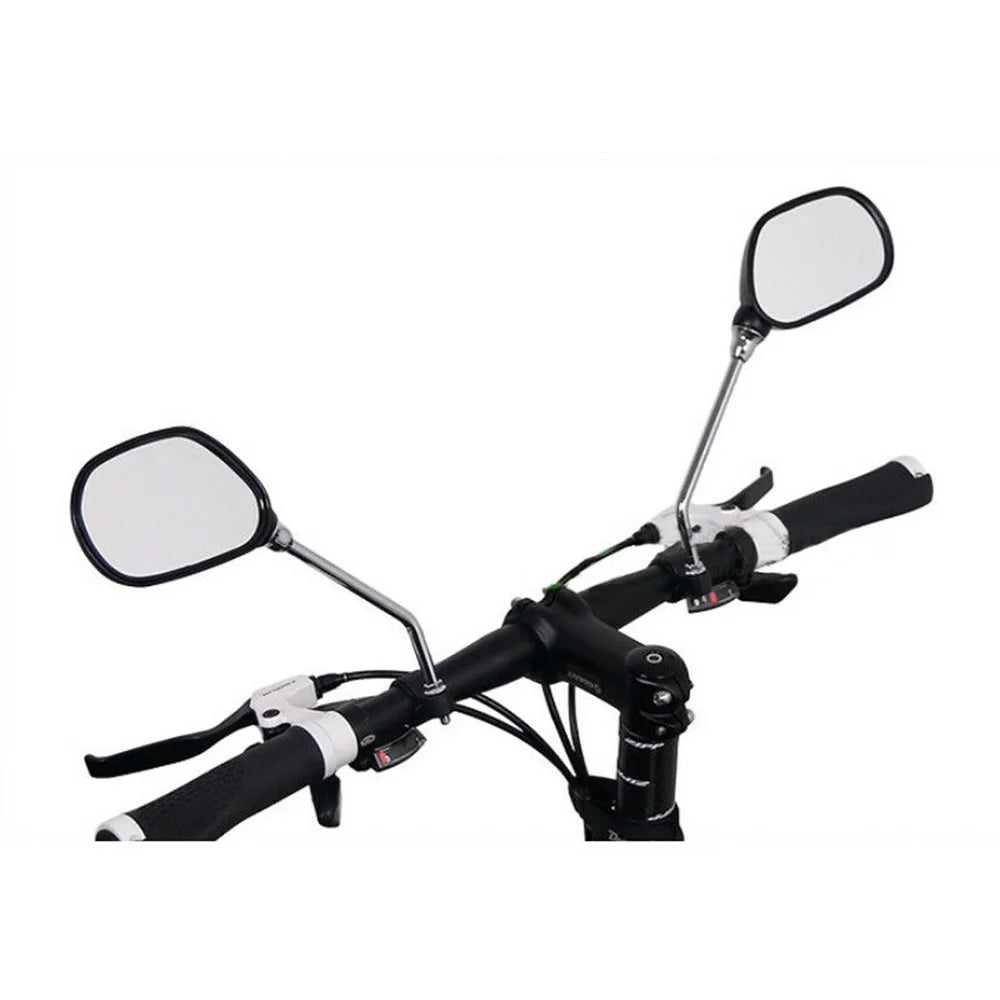 1 Pair Bicycle Rear View Mirror Clear Wide Range Back Sight Rearview Mirror For MTB Road Bike Cycling Components Parts Oasis Select