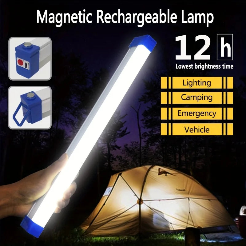 USB Rechargeable LED Work Light | Magnetic Portable Camping Torch