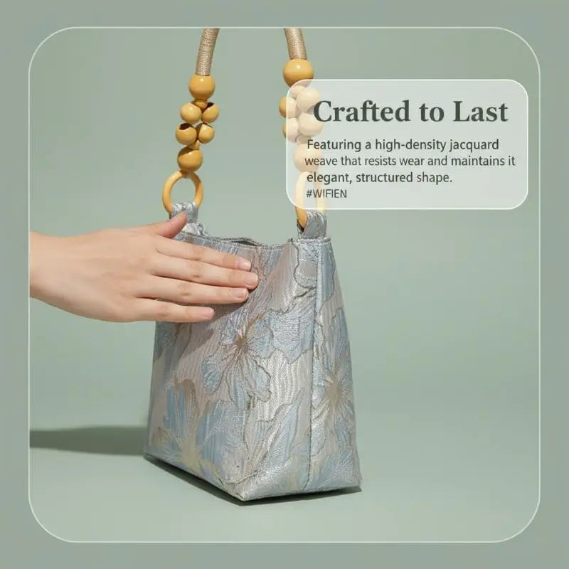 Chinese Butterfly Embroidered Shoulder Bag | Retro Women's Handbag