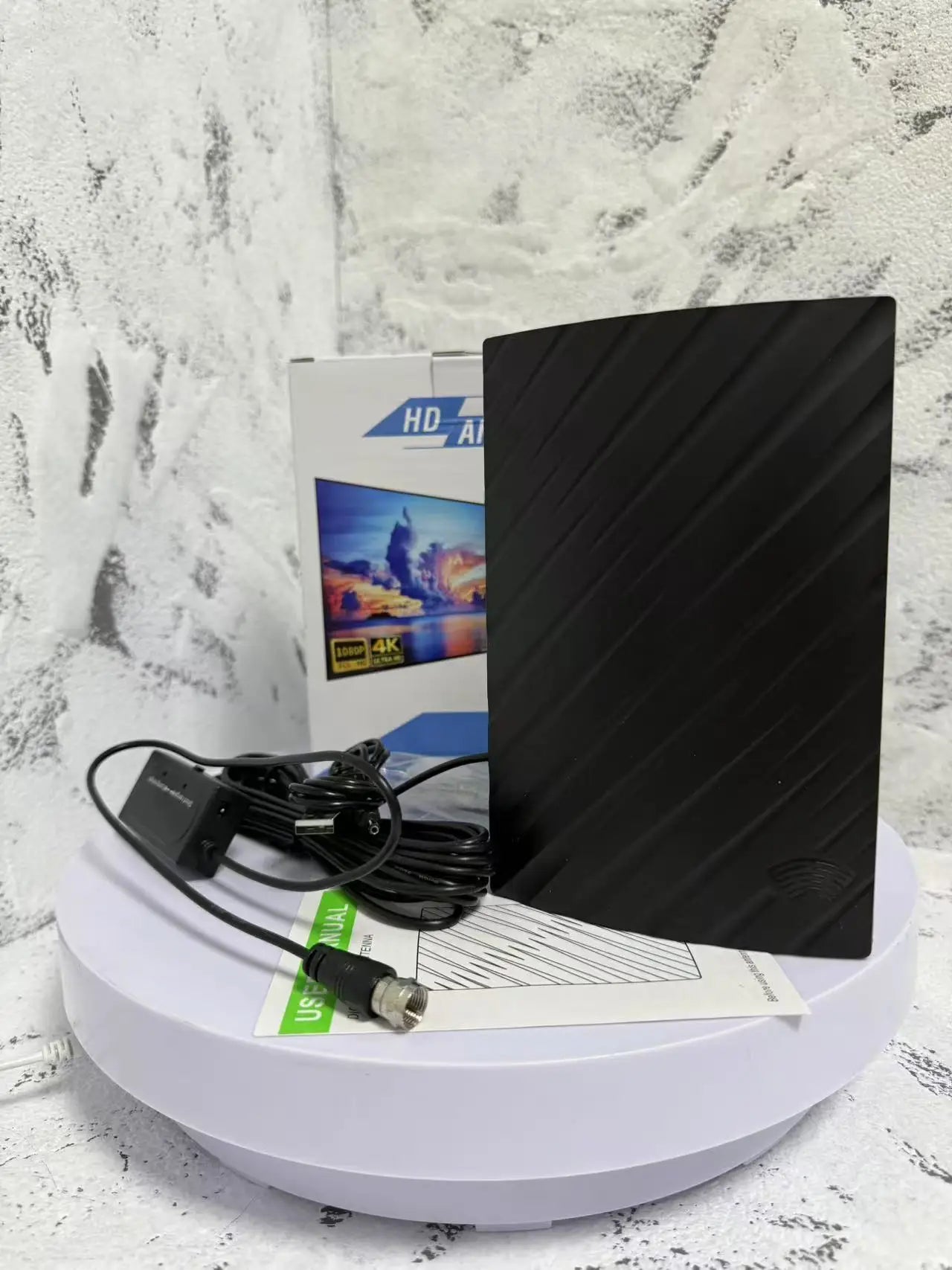 2026 Models European American ATSC Indoor Outdoor Digital TV Antennas Household DVB-T2 DTMB ISDB TV Antenna Oasis Select black