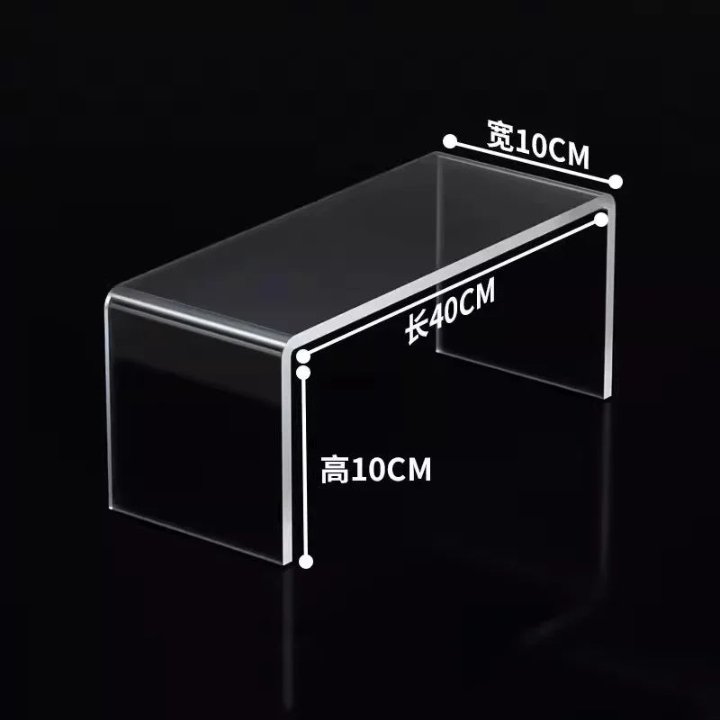 Clear Acrylic Shelf Organizer – Cosmetics, Perfume & Toy Display