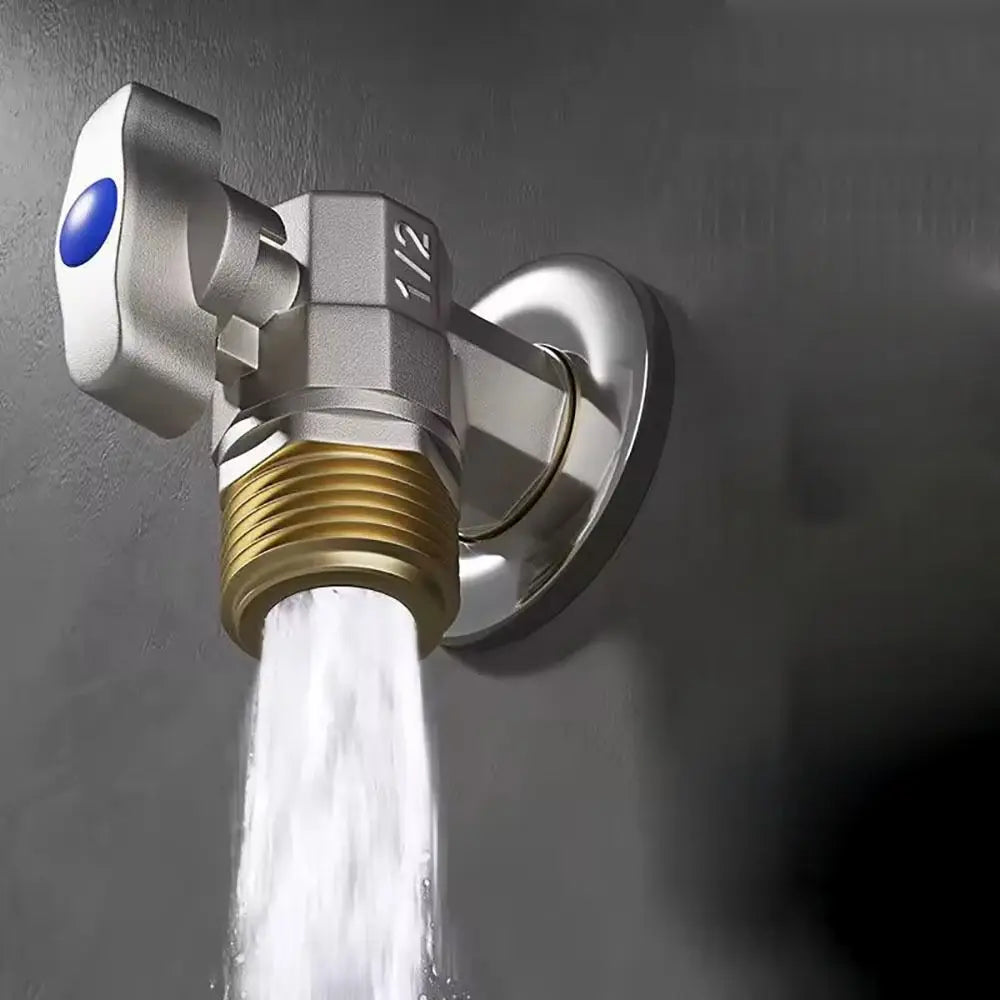 Large Flow Water Stop Valves Inlet Ball Valves Bathroom Kitchen Sink Stop Valve Connection Water Pressure Regulator Oasis Select