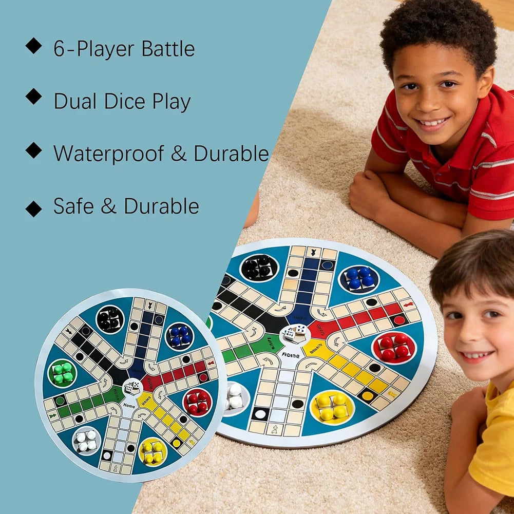 6 Player Ludo Board Game | Multiplayer Family Strategy Game