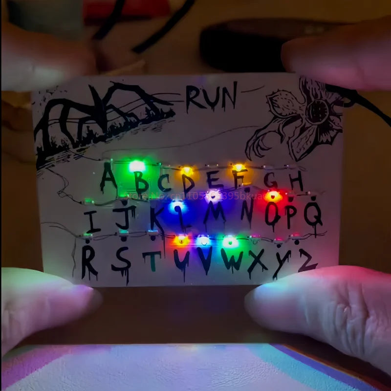 Upside Down LED Car Ornament Glowing Keychain | Auto Decor