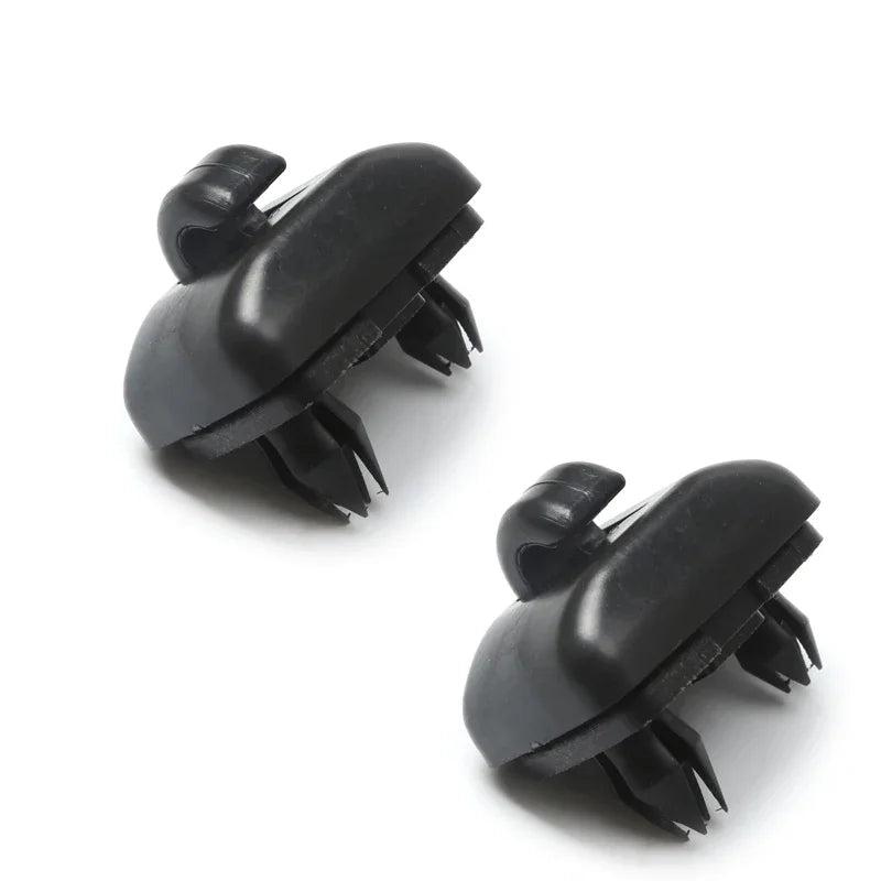 2Pcs Car Sun Visor Clip Gray Interior Hanger Hook Clip Bracket for Audi A1 A3 S3 A4 S4 Allroad A5 S5 Q3 Q5 8U0857562A Grey Oasis Select 2pcs 1