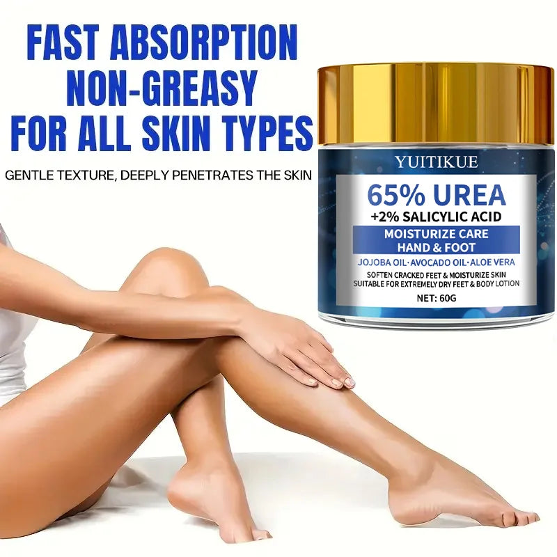 YUITIKUE 65% Urea Foot Cream – Cracked Heel Repair 60g