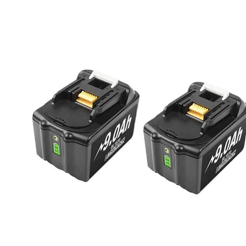 Battery 18v for makita BL1860 BL1850B BL1850 BL1840 BL1830 screwdriver battery & charger 18v Replacement Power Tool Batteries. Oasis Select 9Ah-2pcs
