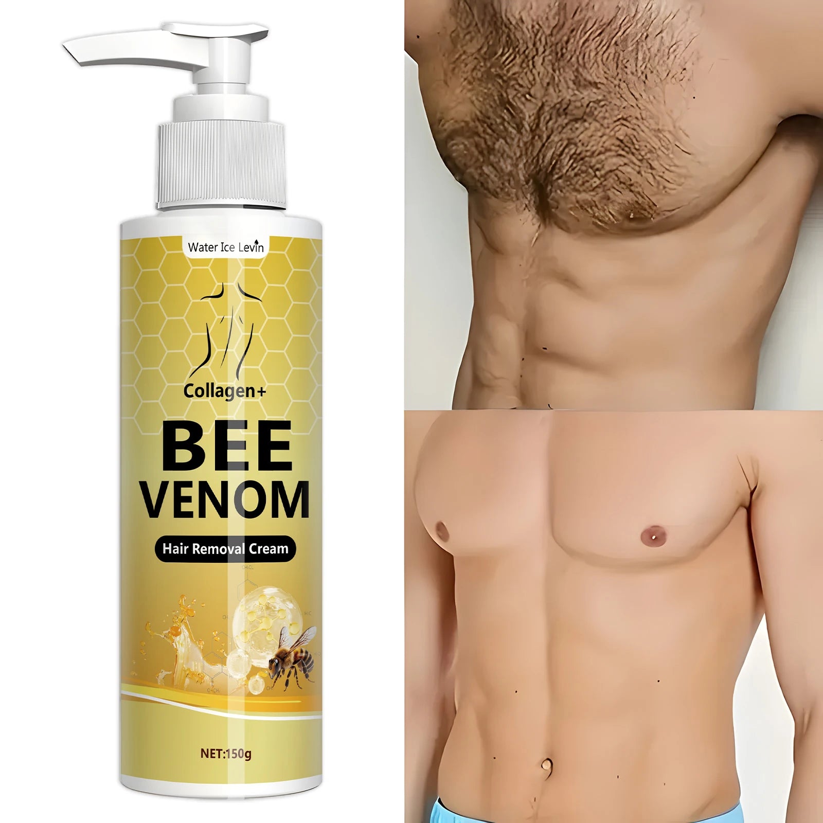 Lemon Bee Venom Hair Removal Cream – Gentle, All Skin Types Hair Removal Cream Oasis Select