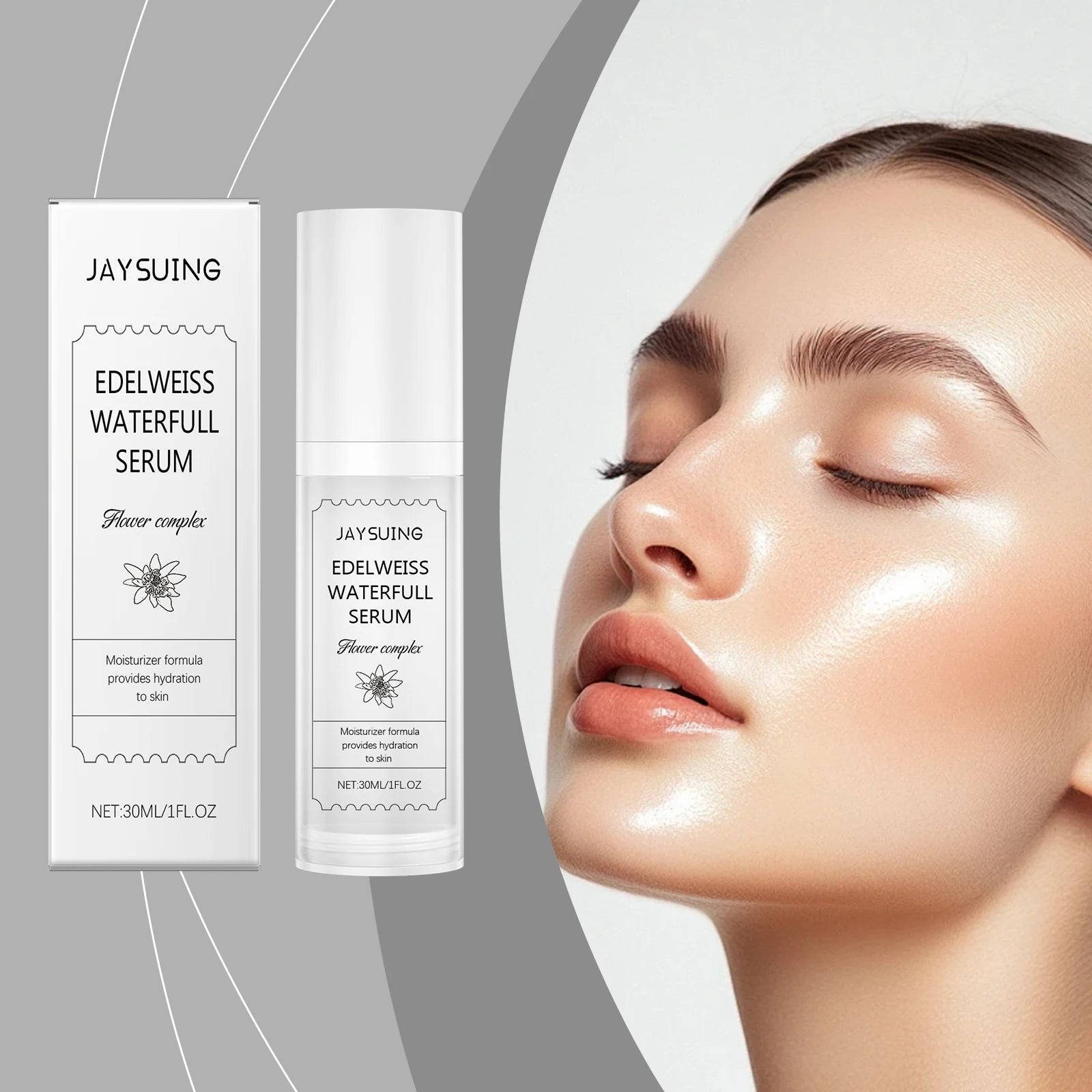Hyaluronic Acid Essence Moisturize Soften Whiten Face Improve Rough Dull Skin Reduce Fine Lines Wrinkles Refreshing Facial Serum Oasis Select