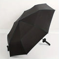 Creative Samurai Sword Umbrella, Ninja-Style 8-Rib Manual Folding Sword Umbrella, Black Anime-Themed Adult Folding Umbrella Oasis Select black 8K metal-fiber composite