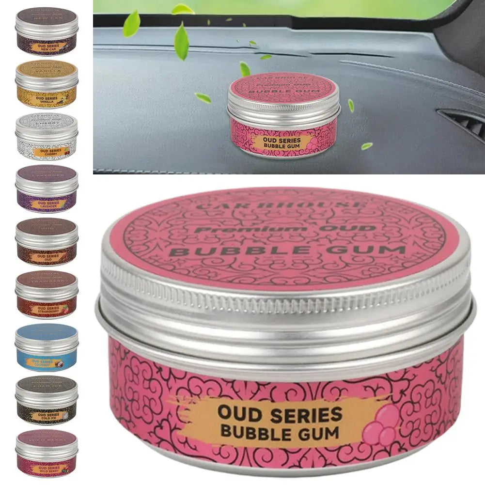 Car Solid Aromatherapy Air Freshener Lasting Long Auto Wood Blocks Perfume Car Deodorant Odor Remova Car Decoration Oasis Select